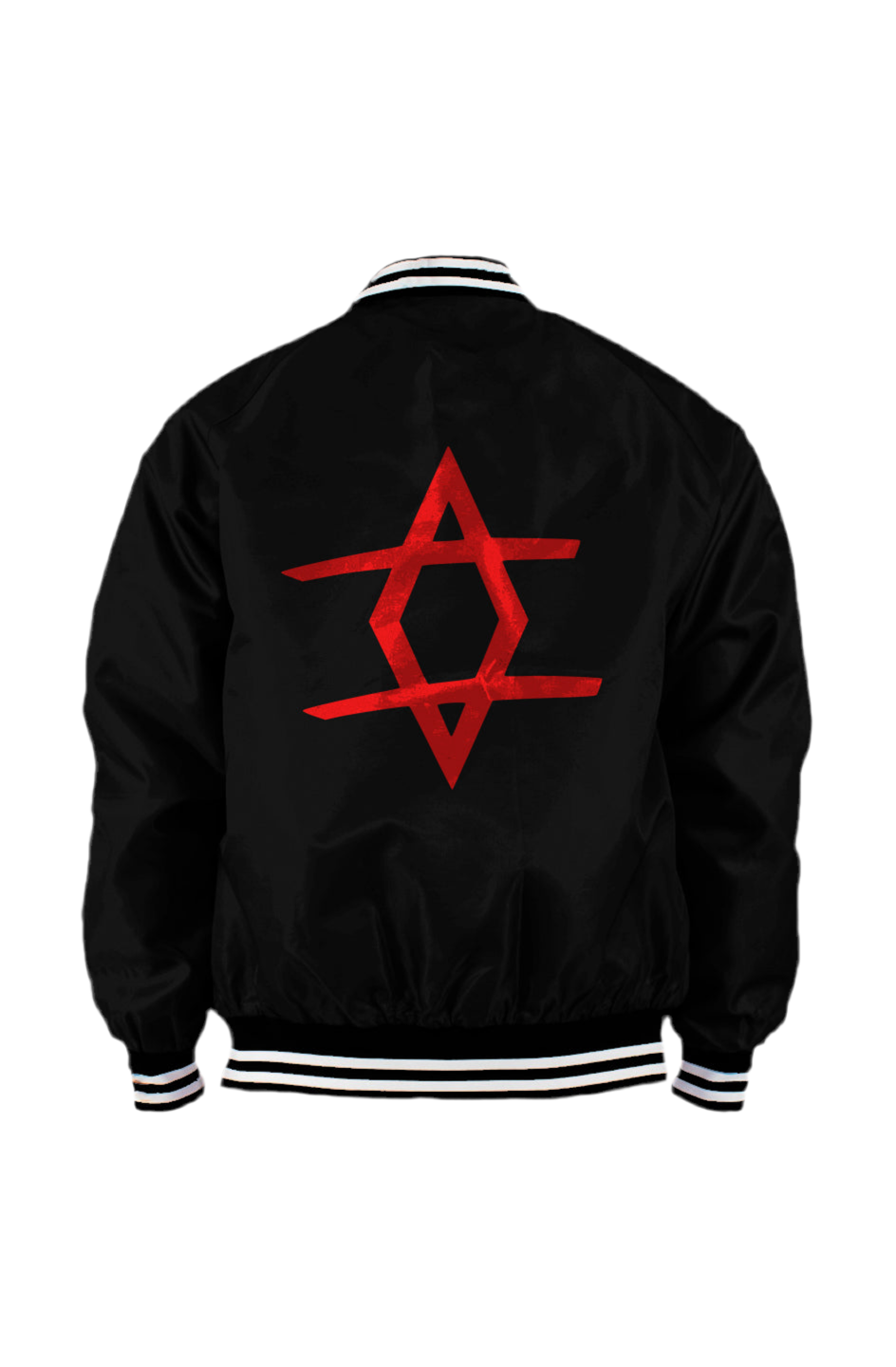Clearly Divided Mens Varsity Bomber Jacket