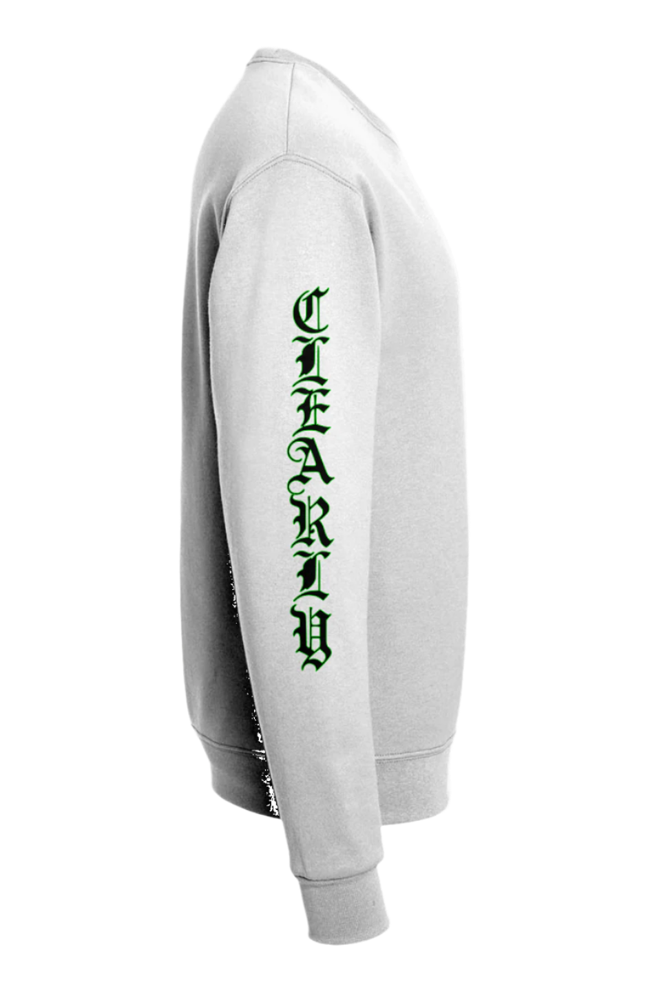 Full of Grace with Clearly Divided on Sleeves Crew