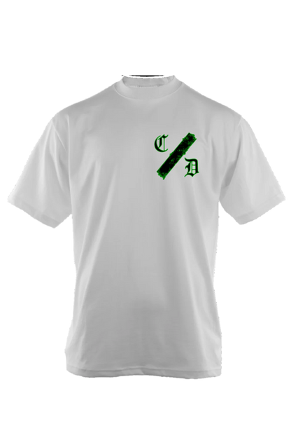 Full of Grace (on back) C/D (on front)Oversized Heavyweight T Shirt