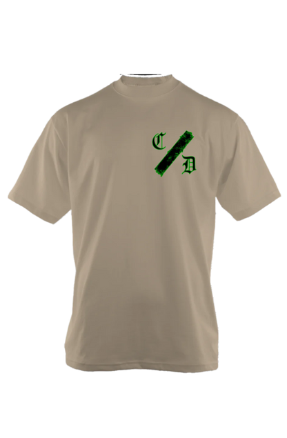 Full of Grace (on back) C/D (on front)Oversized Heavyweight T Shirt