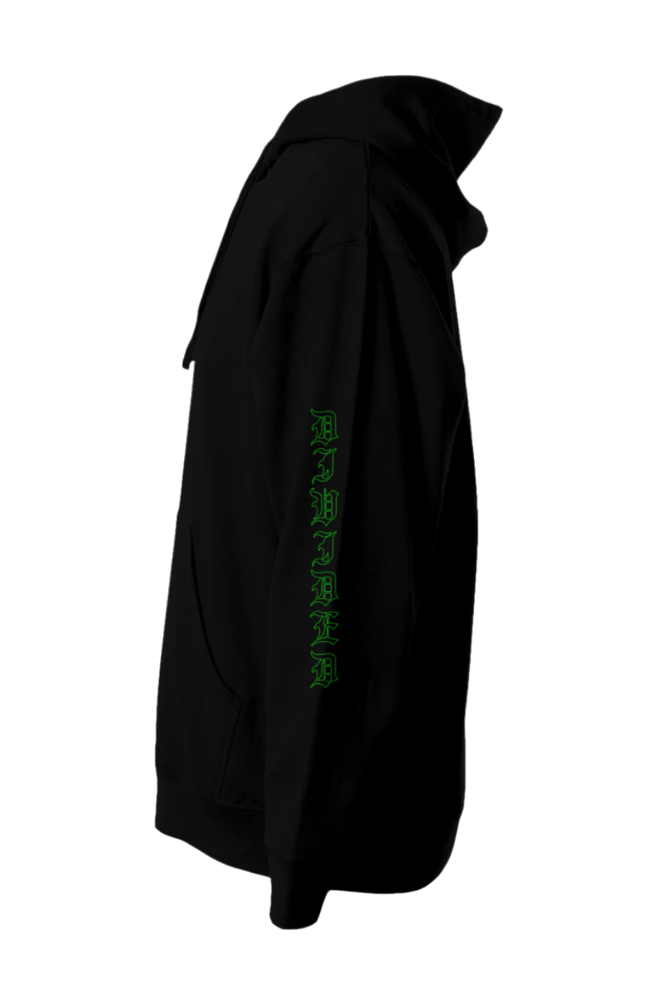 Full of Grace with Clearly Divided on Sleeves Hoodie