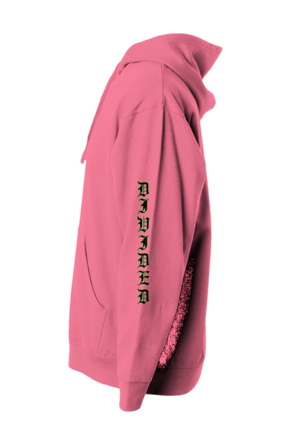 Full of Grace with Clearly Divided on Sleeves Hoodie