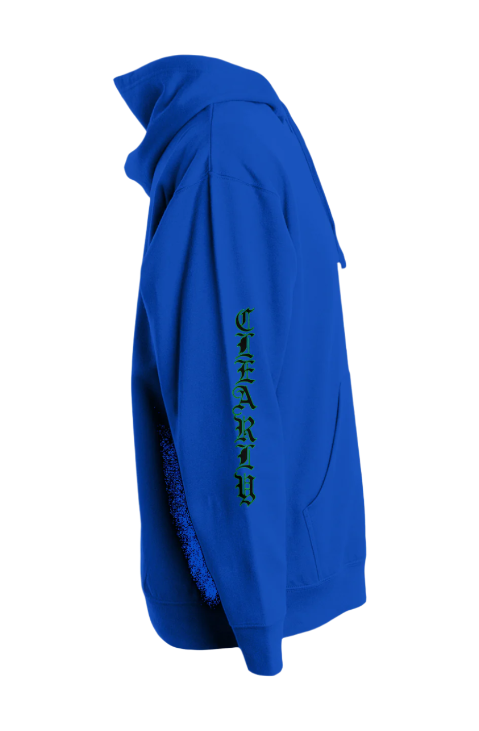 Full of Grace with Clearly Divided on Sleeves Hoodie